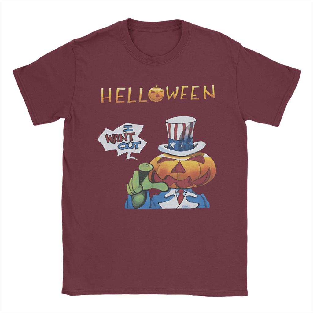 Unisex TShirts Helloween 2 Leisure 100 Cotton Tees Short Sleeve T Shirt Crewneck Tops Classic