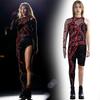 Stylish Taylor Swift Inspired Stage Performance Costume For Women In Polyester Blend