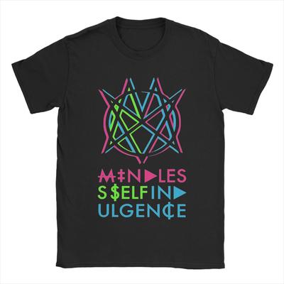 Mindless Self Indulgence T-Shirt Summer  Cotton T-Shirts For Men Fashion Print Tee Shirt Short-Sleeved Streetwear Tees