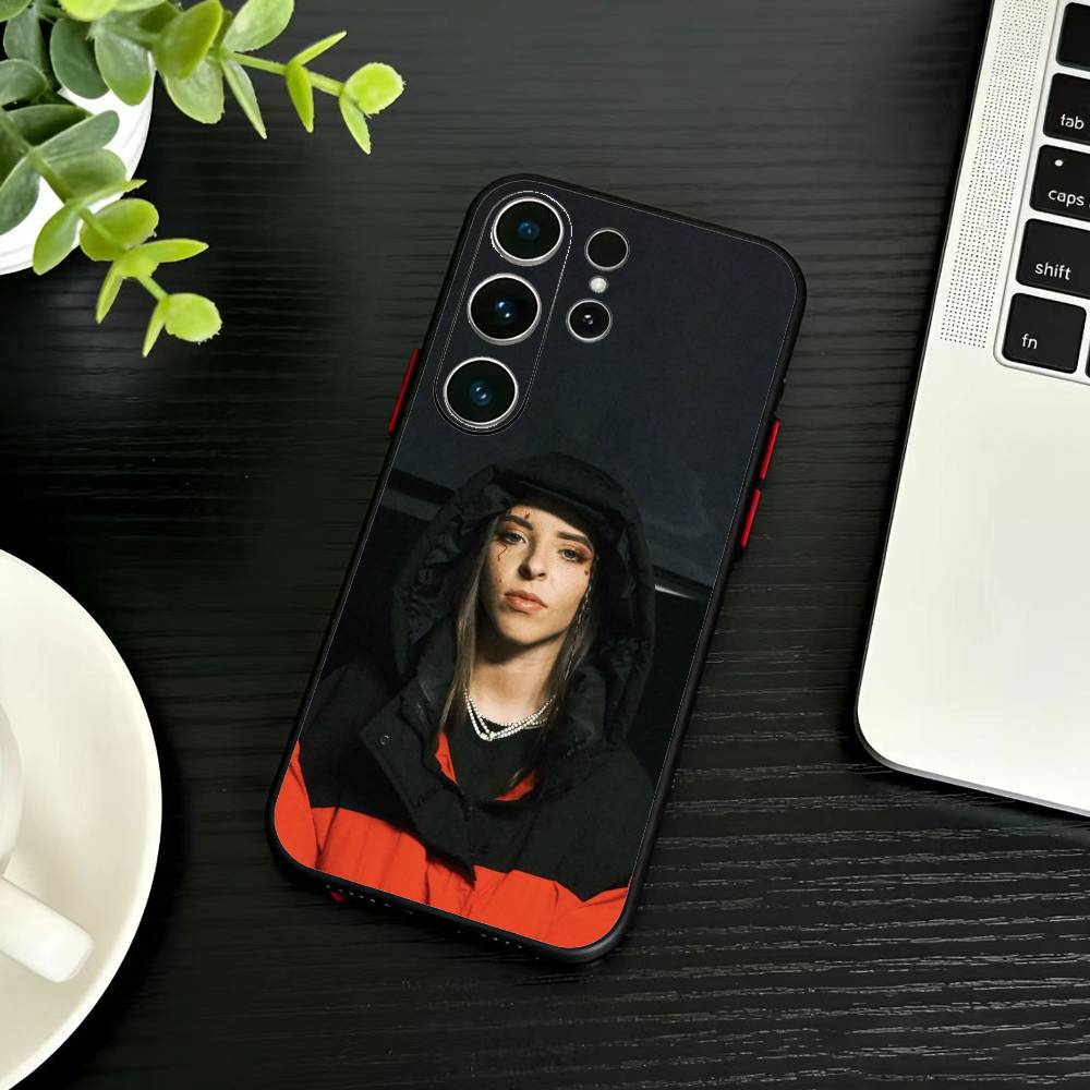 Singer Young Miko Phone Case For Samsung S26,S25,S24,S23,S22,S21,S20,Ultra,Plus,FE Black Soft Cover