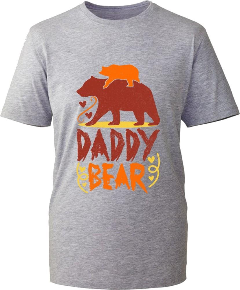 Fathers Day Daddy Bear Tshirt Bear Lover Grandpa Dad Birthday Unisex Top