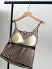Wang Qizhi Women's Lace Trim Button Camisole Vest - Spring/Summer Versatile Top WQ183