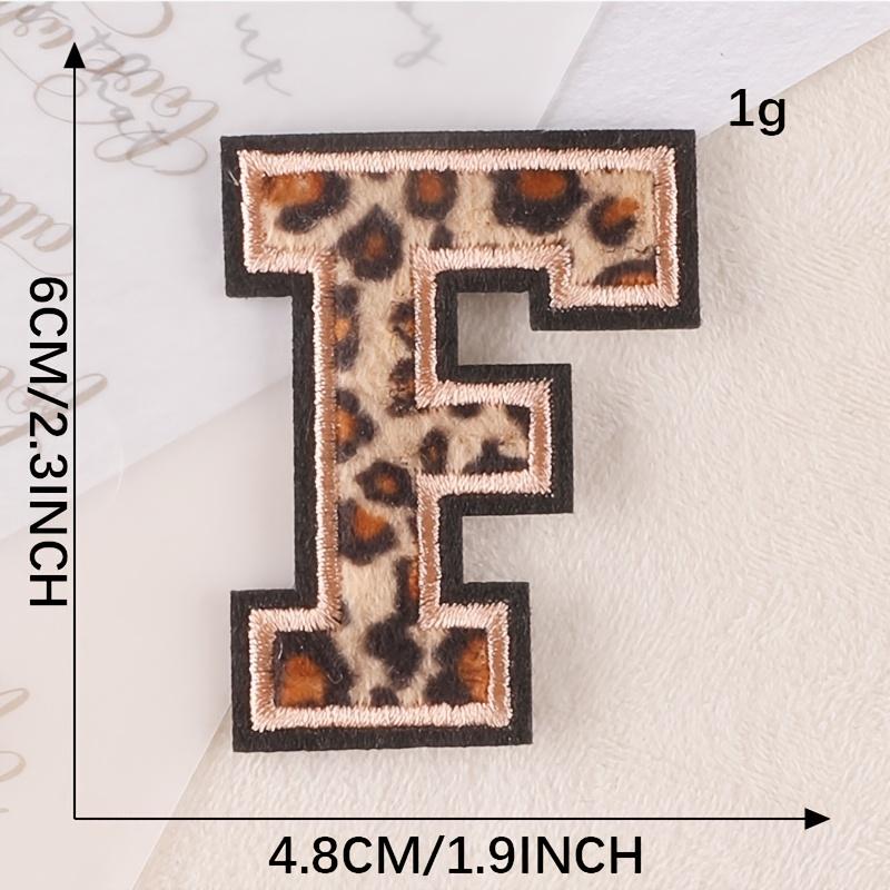 3pcs Flannel Iron-On Letter Patches, Embroidered Letter Patches, Suitable for Clothing, Dresses, Hats, Jeans, Shoes, Bags, DIY Materials