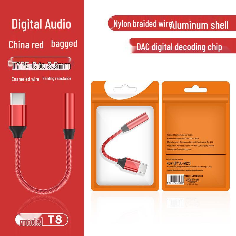 Type-C to 3.5mm Headphone Adapter for Huawei, Samsung, iPad Audio Devices