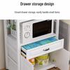 Yingbai 3-Tier Kitchen Storage Cabinet with Doors & Drawer