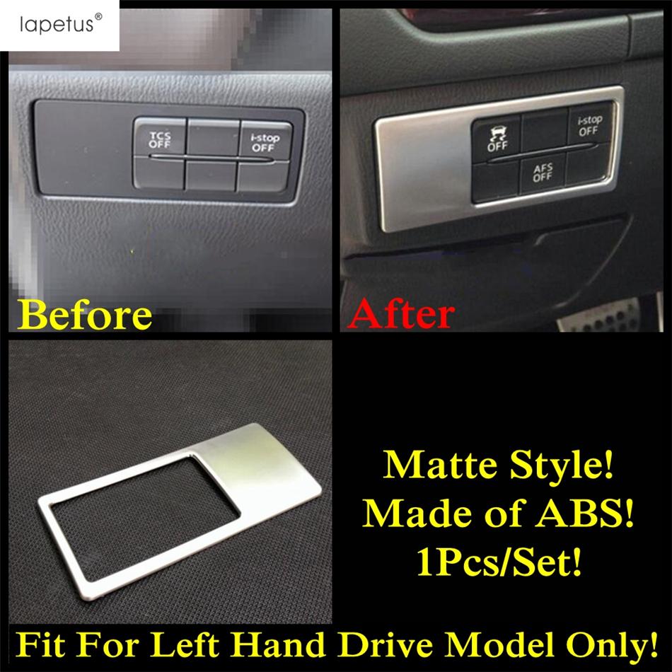 

Car Front Head Light Lamp Button Switch Panel Molding Cover Trim ABS Matte Accessories For Mazda 6 Sedan & Wagon 2013 2014 2015 Model A