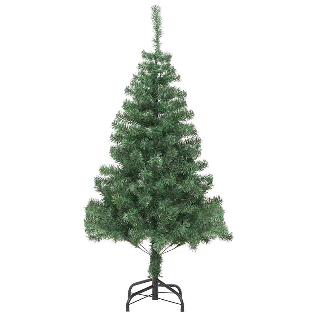 Christmas Tree with 300 LEDs and Stand Green 180 Cm PVC