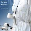 Portable Turbo Fan Mini Hanging Neck Fan USB Rechargeable Handheld Fan 3600mAh Foldable Mini Neck Fan Portable Small Turbo Fan