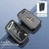 Volkswagen Golf 6 Key Case Cover for 2010-2012 Models, 3-Button Folding Insert Type