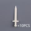 MOC DIY Mittelalterliche Burg Militärisches Schwertriemen Scheide Gürtel Bausteine Krieger Ritter Soldat Figuren Zubehör Steine Spielzeug