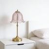 Cordless Table Lamp Glass Lamp Shade European Decorative Touch Table Lamp Night Light for Bedside Night Stand
