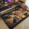 1PC Cats Streetlights Extra Large Non Slip Floor carpet, Office, family, bedroom, Studio Large Area Rug Indoor Rugs