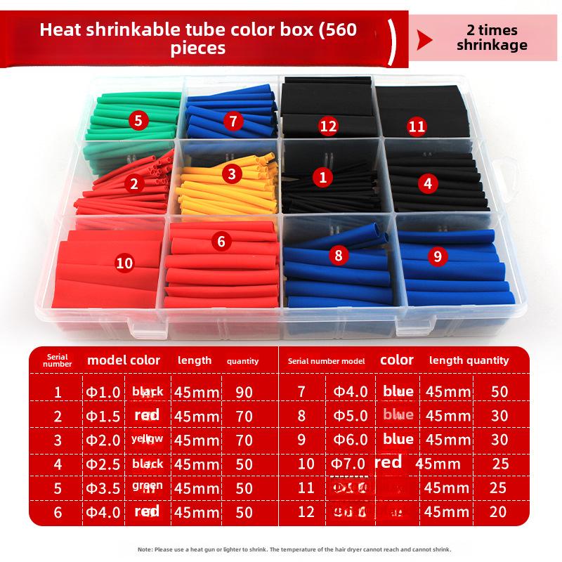 Manga Termo-retrátil Universal para Proteção e Reparo de Cabos