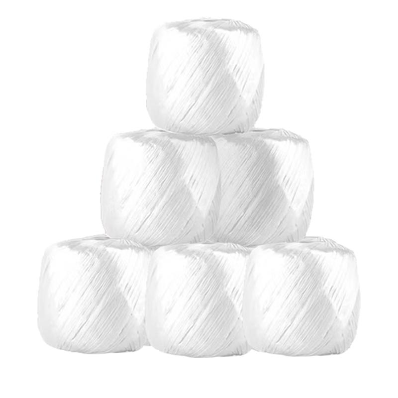 Heavy-Duty Packing & Strapping Rope 6-Pack белый