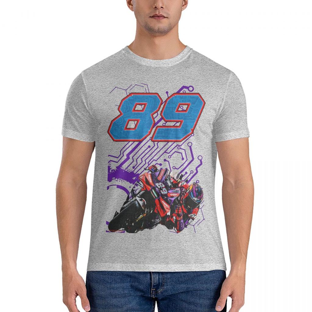Streetwear T Shirt Jorge Martins Racing 100% Cotton T-Shirts MOTO The GP Popular Tee Shirt for Men Y2K Short Sleeve Clothes