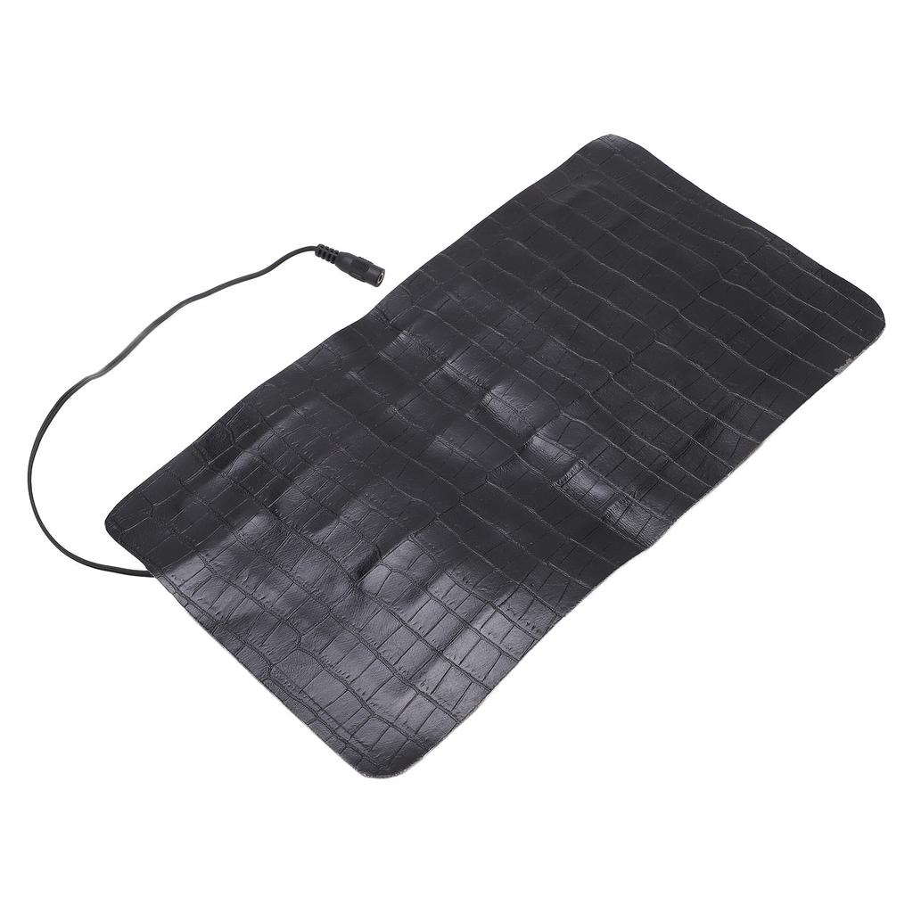 Heizkissen 8,5W 3 Stufen Temperatur einstellbar Waschbar PU-Leder Reptilien Heizmatte für Haustier Auto