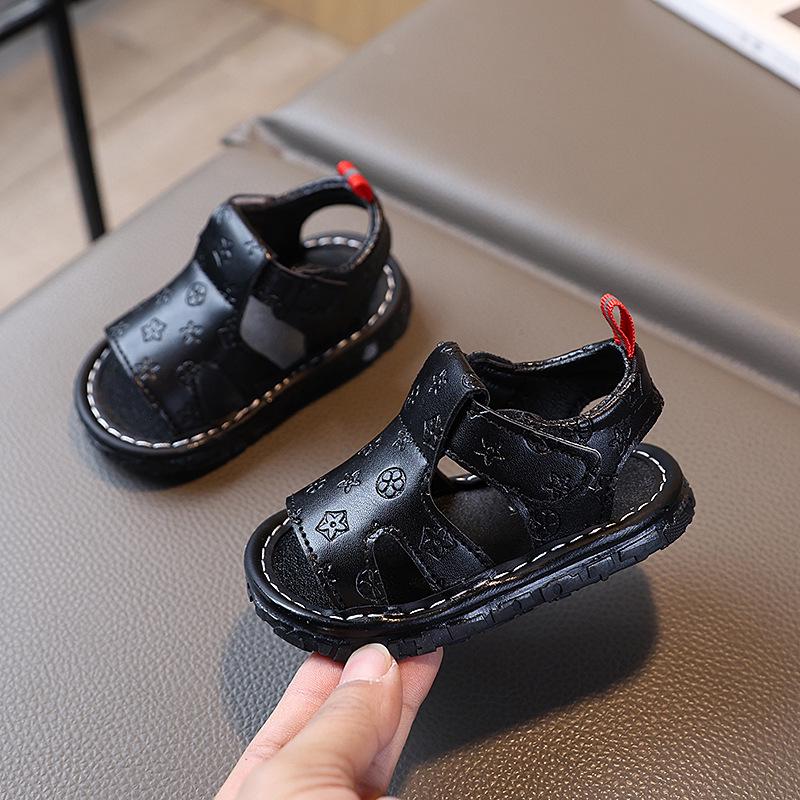 Sandalias de Verano para Bebé 0-2 Años | Suela Suave, Zapatos de Playa que Chirrían para Niños y Niñas