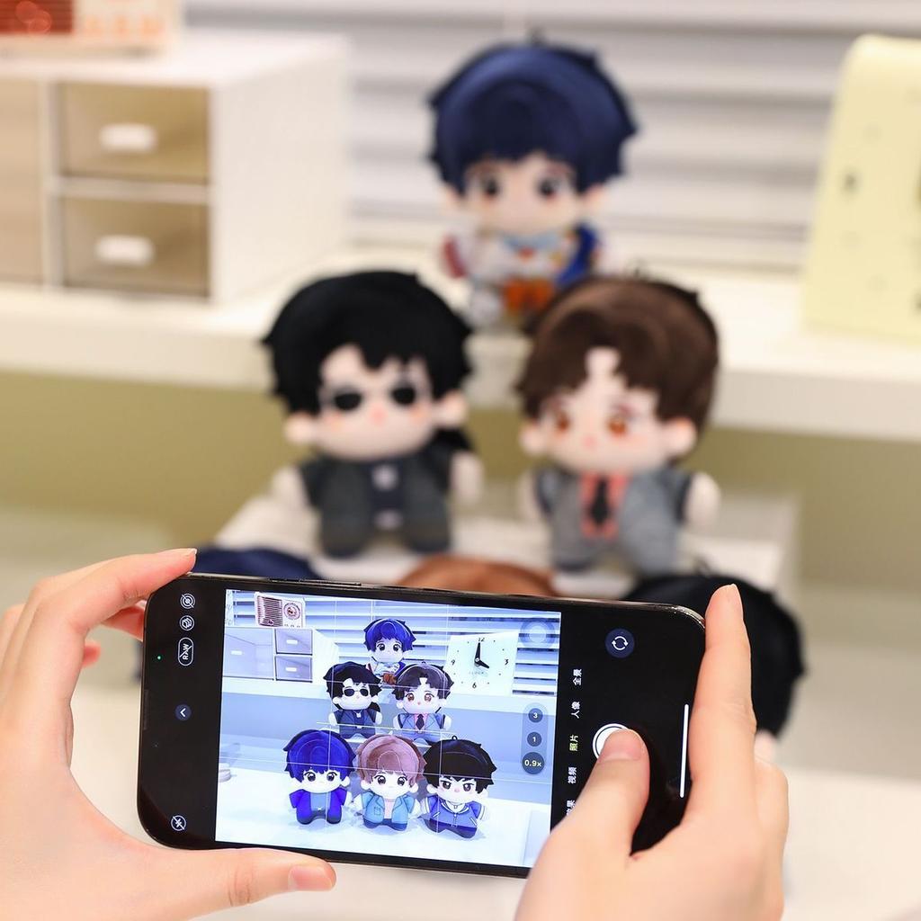 10Cm Time Raiders Mini Doll Dmbj Around Zhang Qiling Keychain Cotton Doll Bottle Evil Wu Xie Jie Yuchen Li Cu Doll Plush Doll