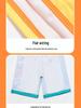 Nezha Boys' Cartoon Swimwear 3-Piece Set: Long Sleeve, Shorts, Seaside Style