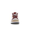 Jordan 1 Mid PS Beige Red Kids Sneakers 640734-201