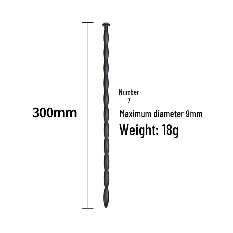 Silicone Urethral Plug and Stimulator for Men