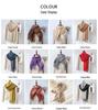 Double-Sided Solid Color Imitation Cashmere Scarf with Tassels – Cozy Korean Autumn/Winter Fashion for Students