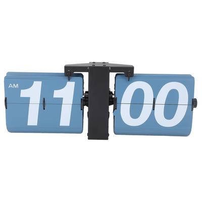 Flip Clock PVC Stainless Steel Battery Powered Retro Mechanical Digital Automatic Flip Down Desk
