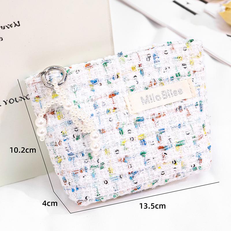 Coin Purse Portable Makeup Bag Student Lipstick Bag Fresh And Cute Storage Bag
