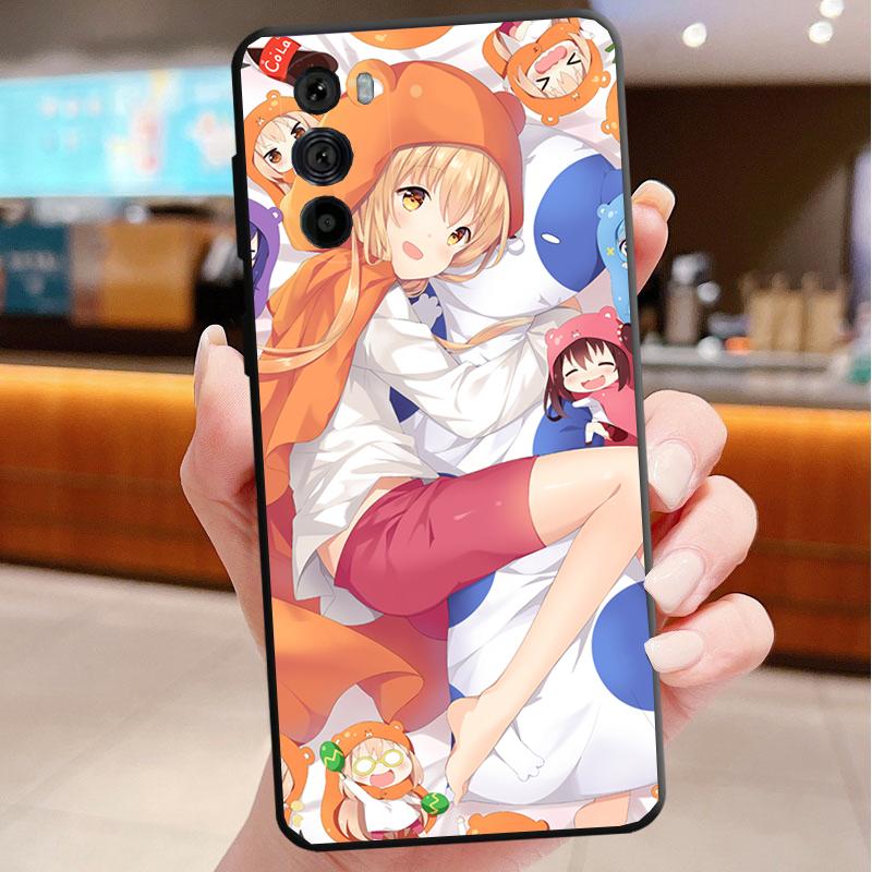 Umaru Chan Anime Phone Case For Motorola Edge 60 50 40 Pro 60 50 40 30 Ultra Neo Fusion Moto G Play G Stylus G Carcasas
