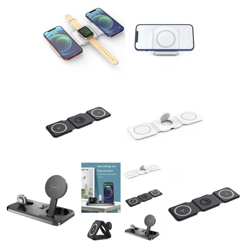 Portable Wireless Charger Pad For Iphone And Apple Watch