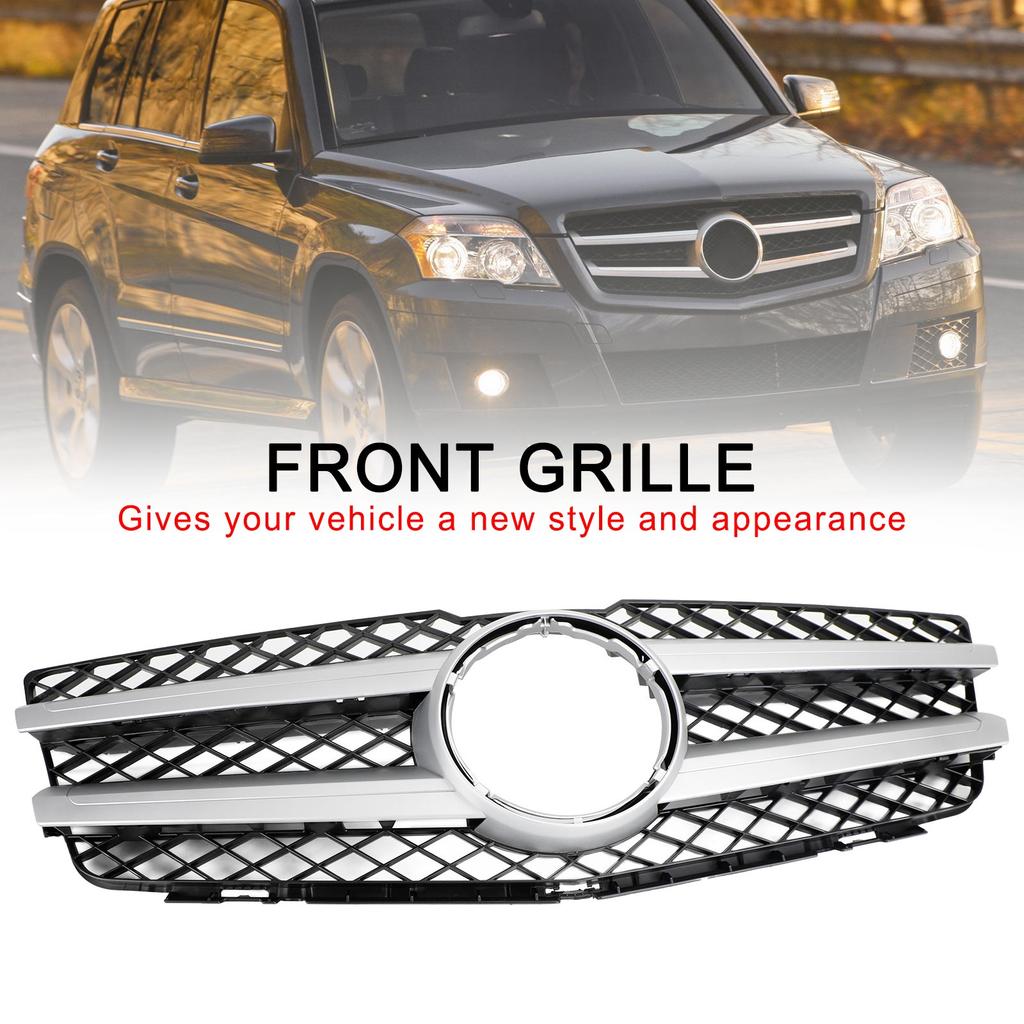 Front Haube Stoßstange Kühlergrill Gitter Passend für Mercedes Benz GLK X204 GLK350 2010-2012