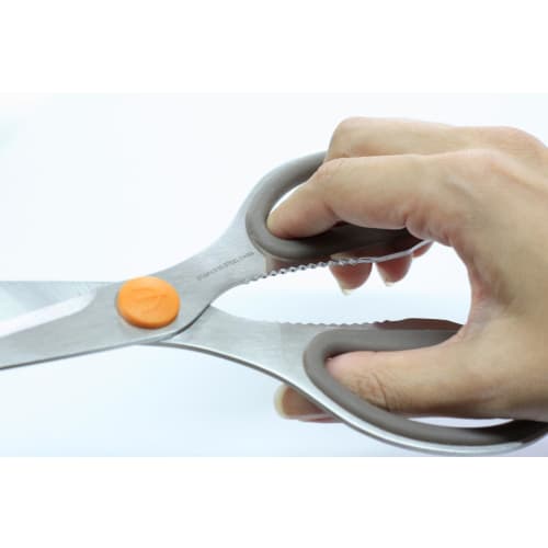 Yaxel Kitchen Scissors Made by a Knife Shop, Disassemble and Wash, Dishwasher Safe, Serrated Blade On One Side, Disassemble Structure, Cooking Scissor