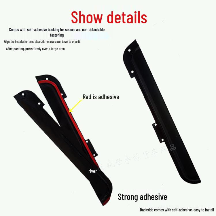 JH6 Transparent Original Rain & Sun Visor for One-Piece Trucks