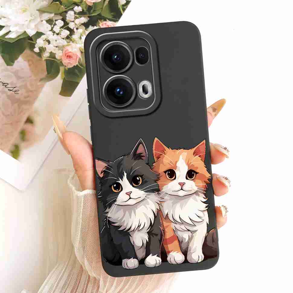 Petty Girl Hülle Für Oppo Reno13 Pro Hülle CPH2697 PKK110 Silikon Weiche Schutzhülle Für Oppo Reno13 Reno 13 Pro 5G Hüllen Tasche