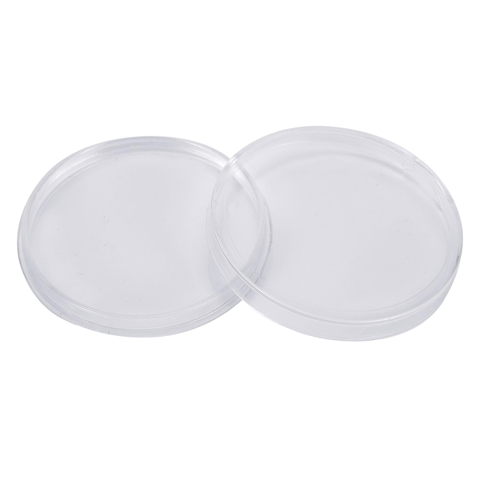 

Money Coin Holders Penny Storage Round Reusable 100pcs Protect 30mm Case 100pcs