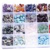 Stone Beads Gemstone Beads Kit Crushed Chunked Crystal Pieces Loose Beads