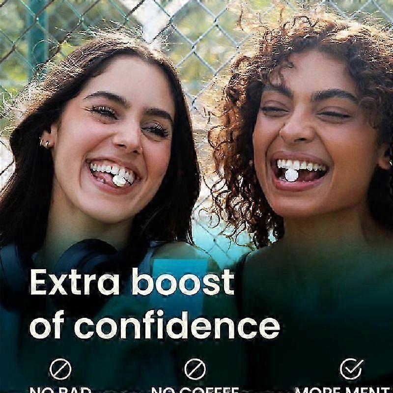 NeuroGum Energy Caffeine GUM (Mint Flavored Caffeine Sugar) - Suitable for Men and Women