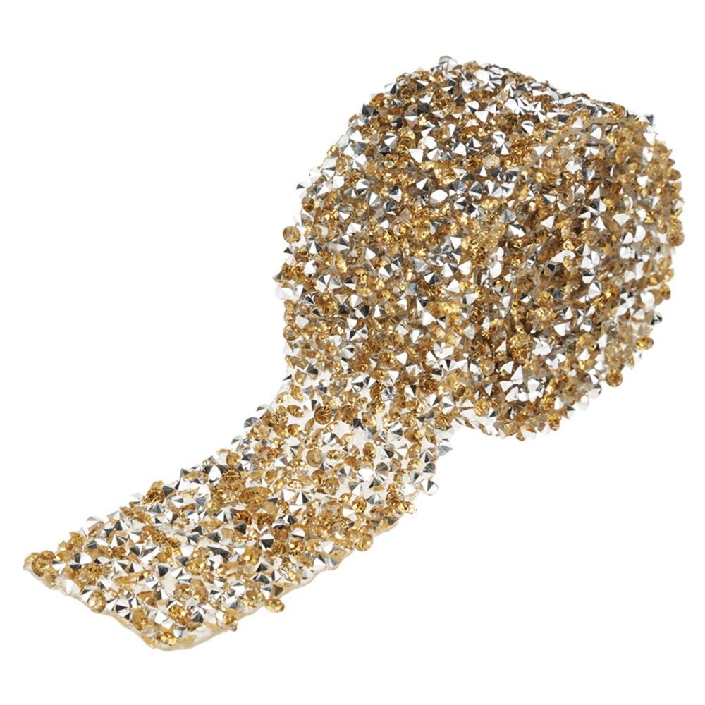 1pcs Beaded Trim Rhinestone Ribbon Multi-Function Crystal Rhinestone Ribbon  Arts Crafts