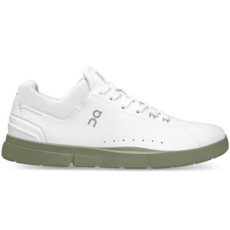 ON The Roger Advantage Blanc Réséda Baskets Homme 48.98963