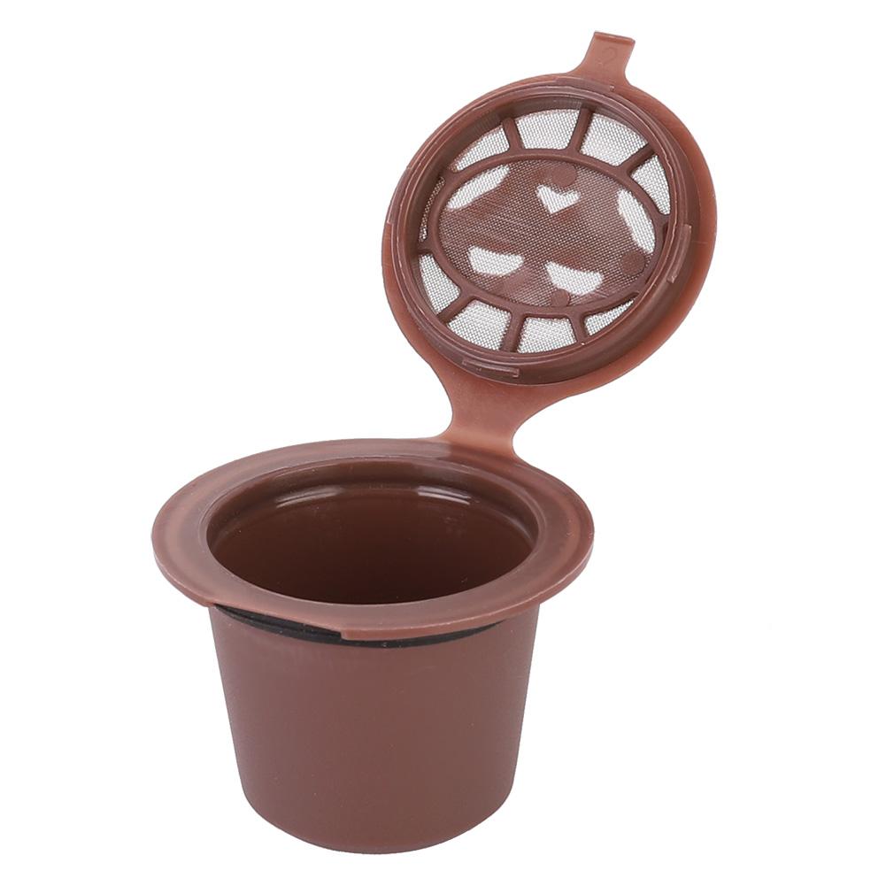 3Pcs Household Reusable Coffee Capsules Filter Refillable Capsules Cup Fit for Nespresso