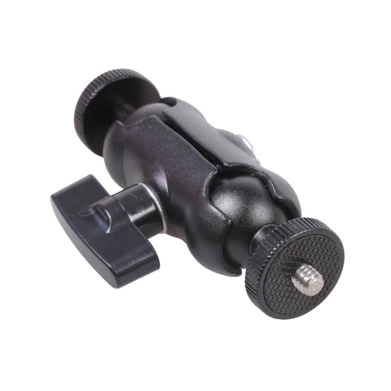1/4inch Male To Male Thread Adapters 360 Degree Rotation Aluminum Alloy For Camera Tripods Mic Stand Speaker Display Mount