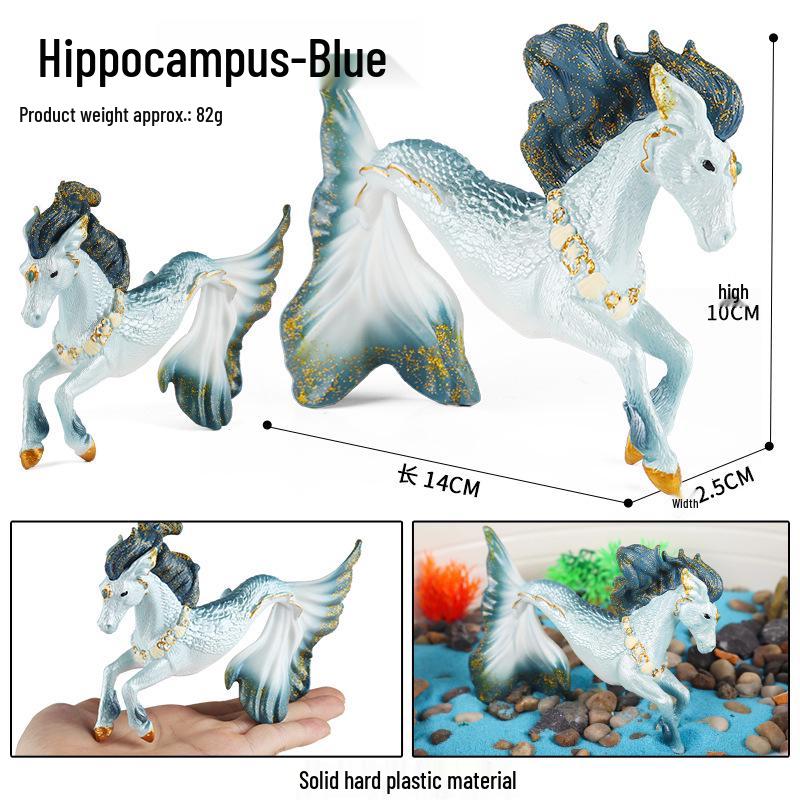 European Mythical Pegasus Unicorn Toy Model: Elf, Mythical Creature, Magic Beast 