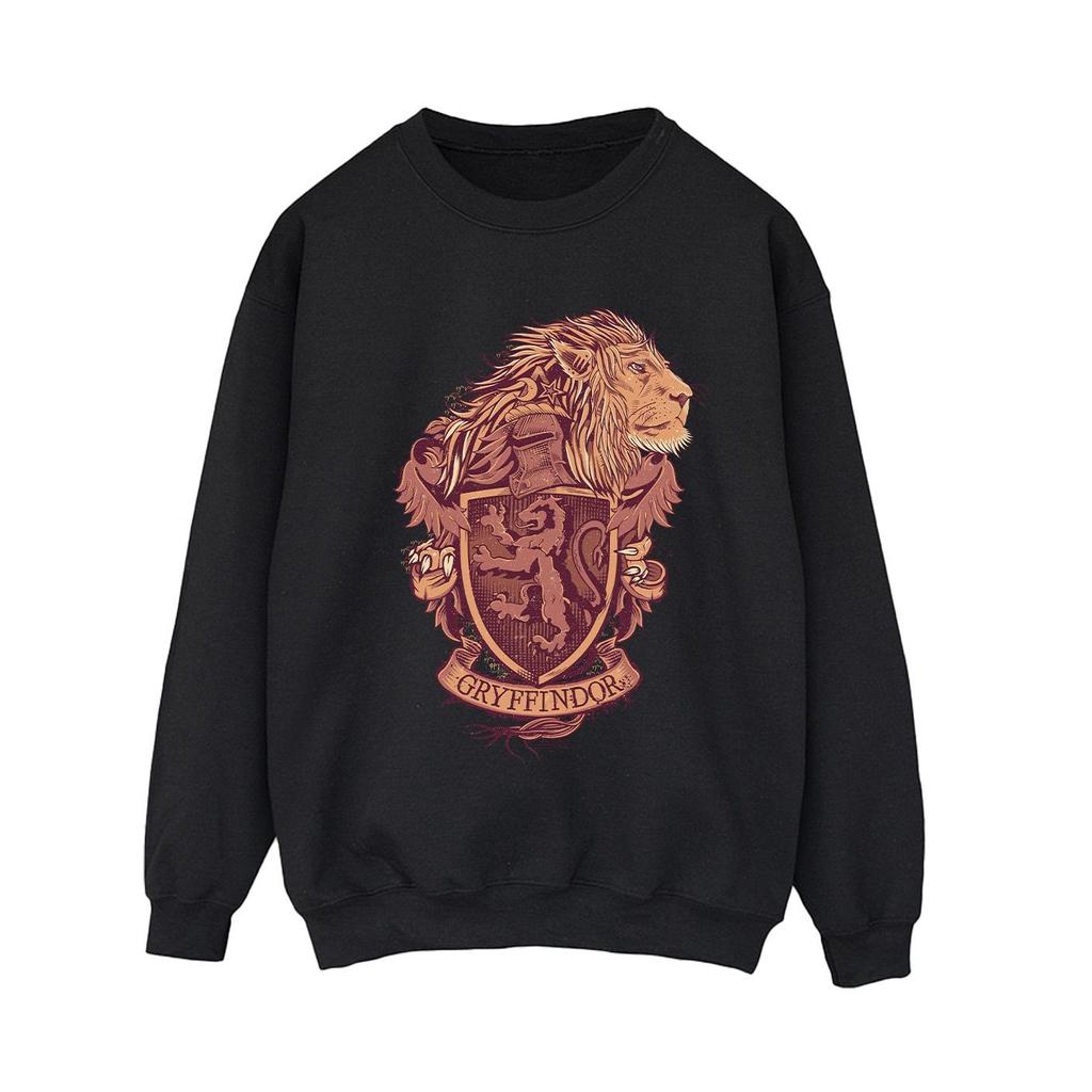 HARRY POTTER Womens/Ladies Gryffindor Sketch Crest Sweatshirt
