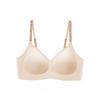 Seamless Lingerie for Women's Summer Thin and Compact Bra Breast Retraction Anti-sagging and Comfortable Bra Push Up Bra