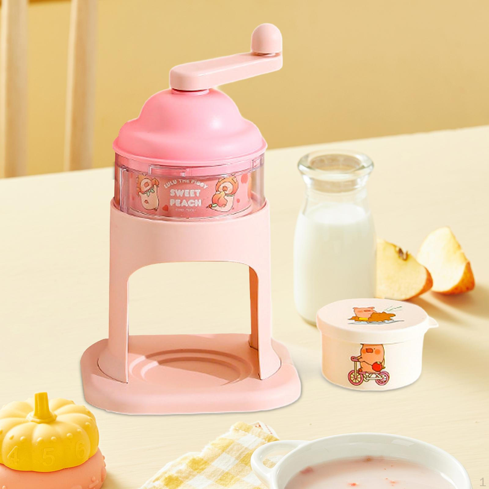 

Ручная машина для строгания льда Ручной измельчитель Шейверы для льда Удобный маленький ручной аппарат для слякоти