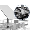 Ladder Mount 0.8-1.17'' Installation Range Mount for Roof/SUV/Outdoor Aluminum Mount