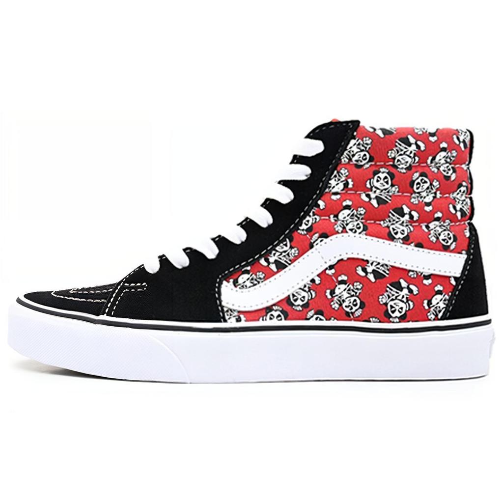 Vans SK8-HI Black/Red Men's VN0A4U3C5I2
