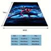 1pc Spider-Man Printing Blanket - Soft, All-Season Throw for Living Room, Bedroom,Personalized Gift with Adorable Cartoon Design