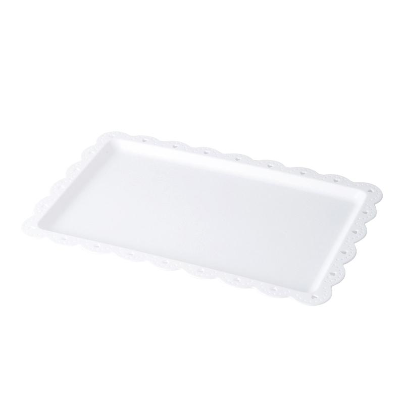 Tray Elegant Plastic Cake St Display Holder Wedding Birthday Party Supplies Christening Bridal Shower Christmas