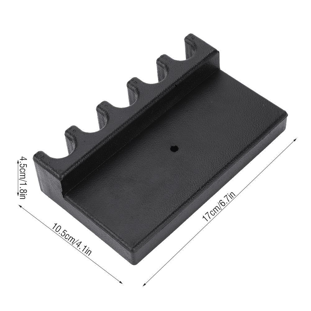 Pool Cue Billiards Snooker Stick Holder Rack Storage Fixed Accessories 5 Cue Holder Universal